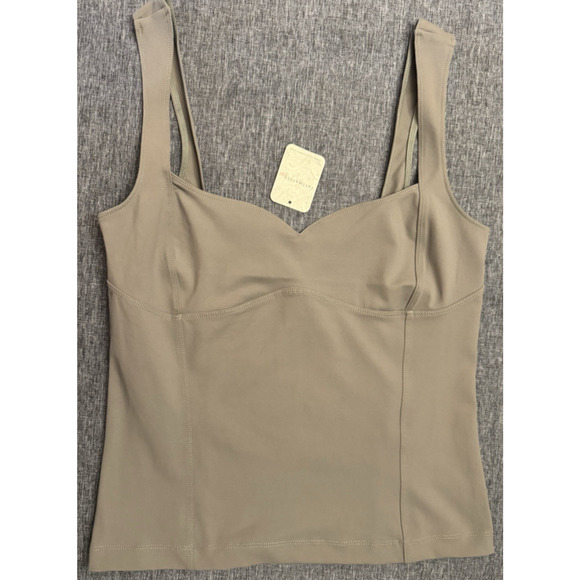Free People Intimately Somewhere Sometime Cami Grey Size Medium NWT - Picture 1 of 6